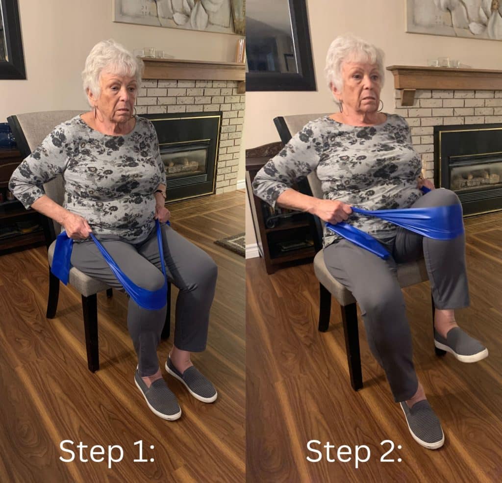 10 Easy To Do Resistance Stretch Band Exercises For Seniors Whats Good For Seniors 